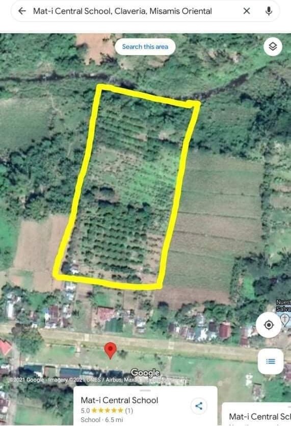 Farm Lot For Sale At MatI Claveria 1.2hectares 12m