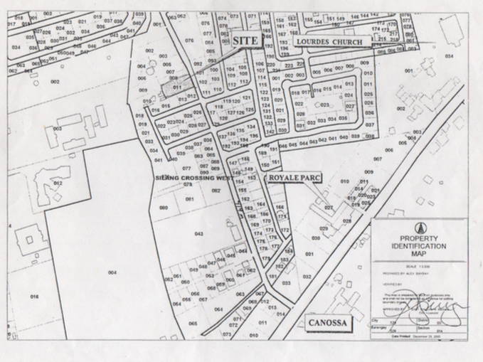 For Sale: 1000sqm vacant lot in Tagaytay near Lady of Lourdes Church