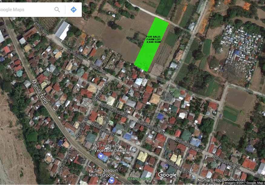 Residential Lot For Sale in Sarrat Ilocos Norte 2,946 sqm